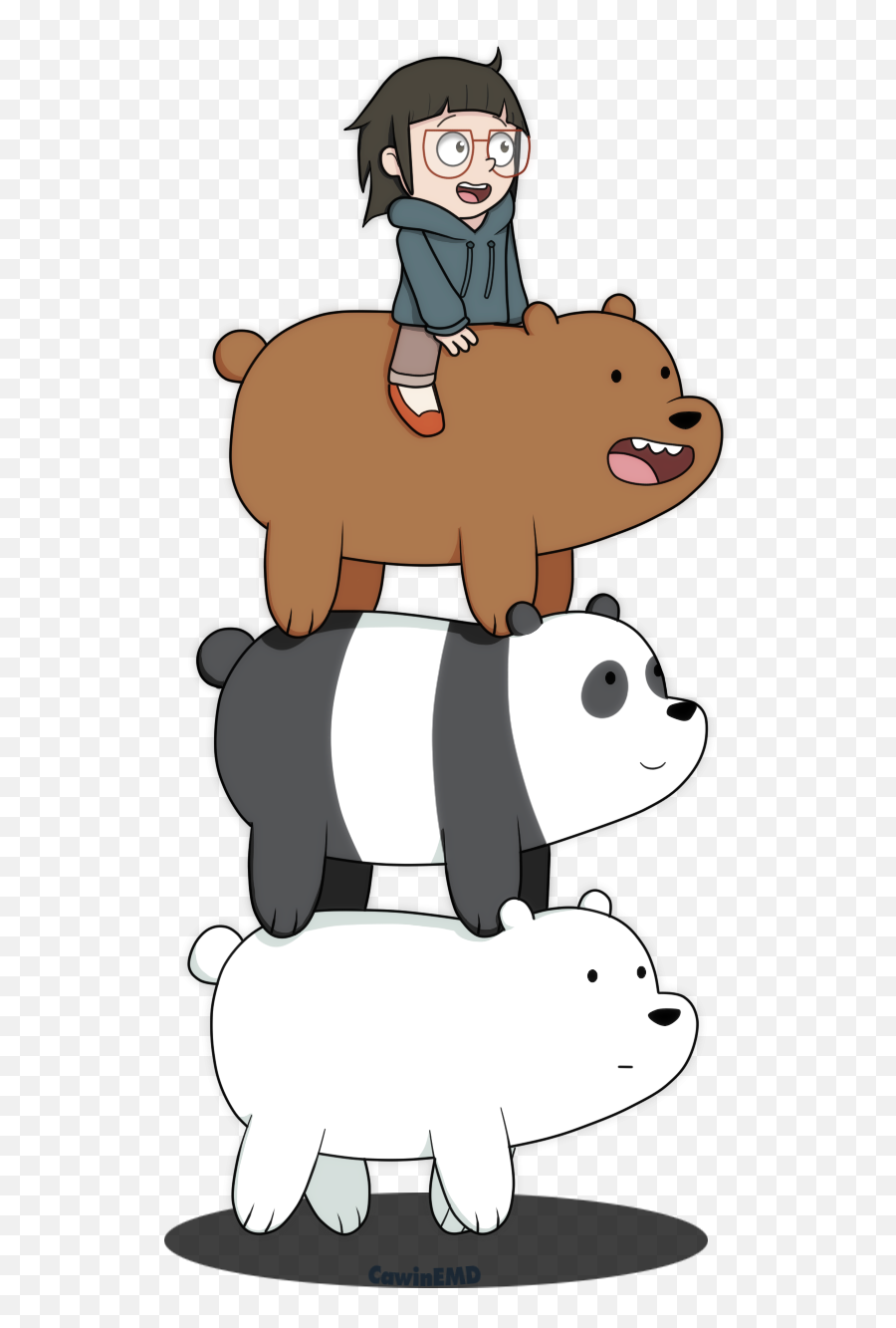 Watch This Show - We Bare Bears With Chloe Png,We Bare Bears Png