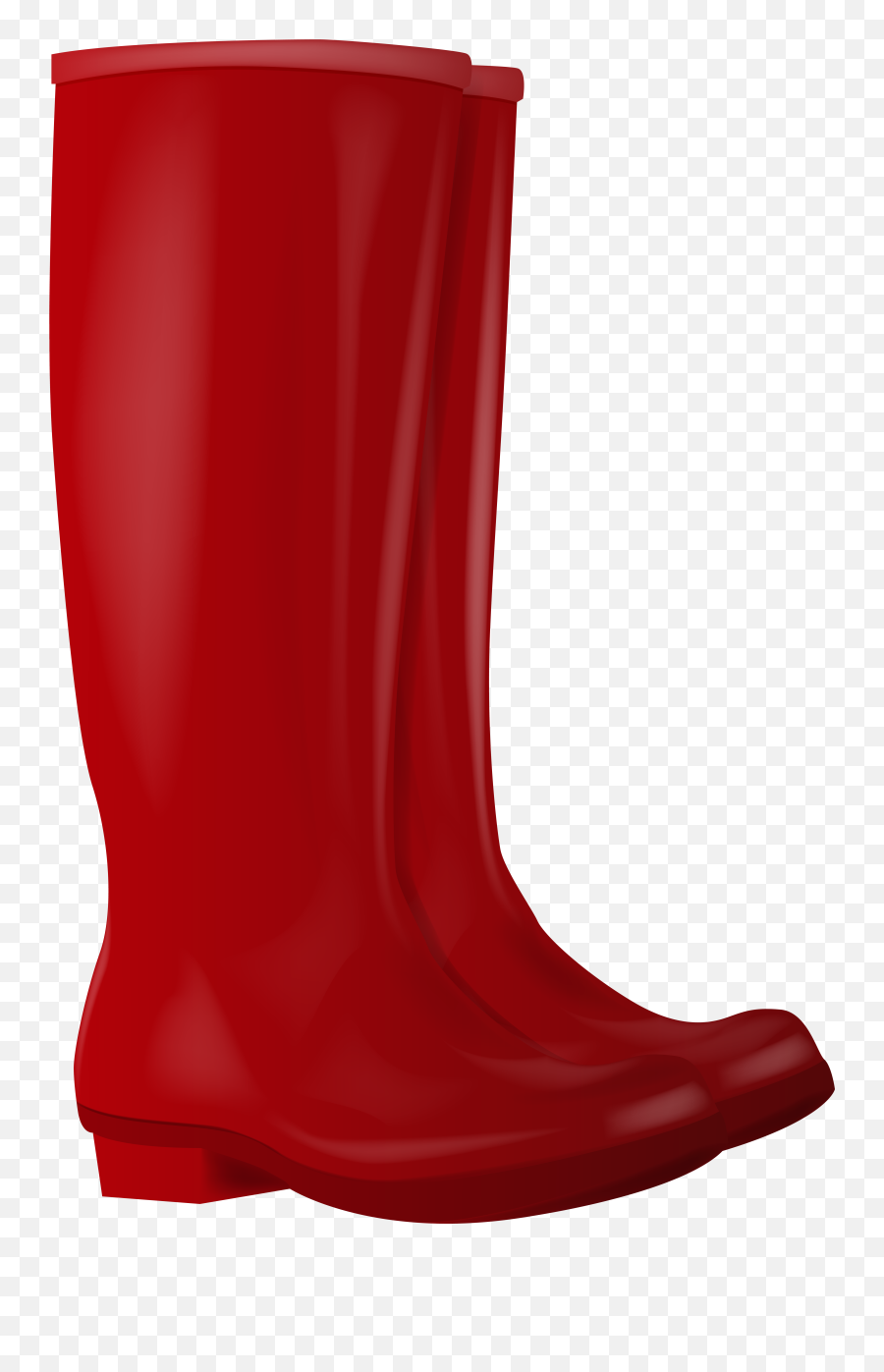Boots Clipart Png - Red Rain Boots Clipart,Cowboy Boots Png