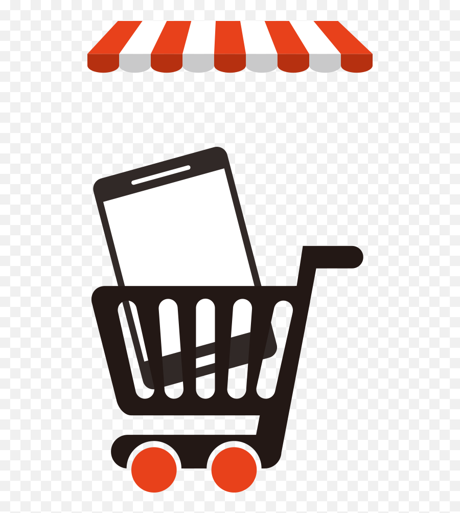 Download Car Vector Shopping Phone Hd Image Free Png Clipart - Shopping Cart,Phone Clipart Png
