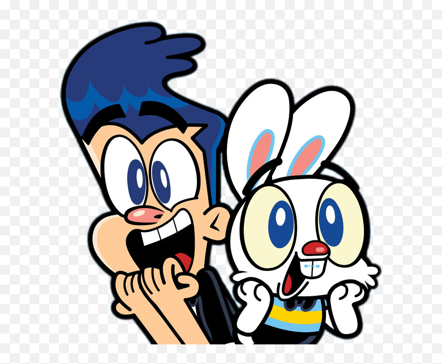 Harry Bunnie Excited Transparent Png - Harry And Bunnie Show,Excited Png