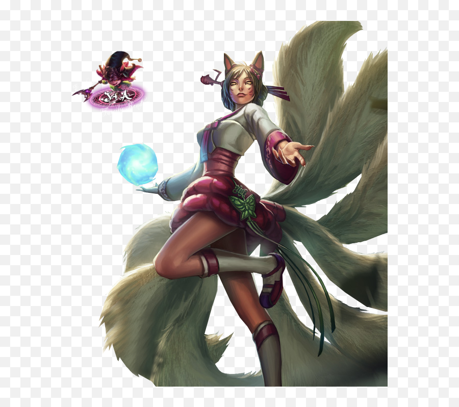 New Dynasty Ahri Splash Art Png Image - League Of Legends Ahri Dynasty,Ahri Png