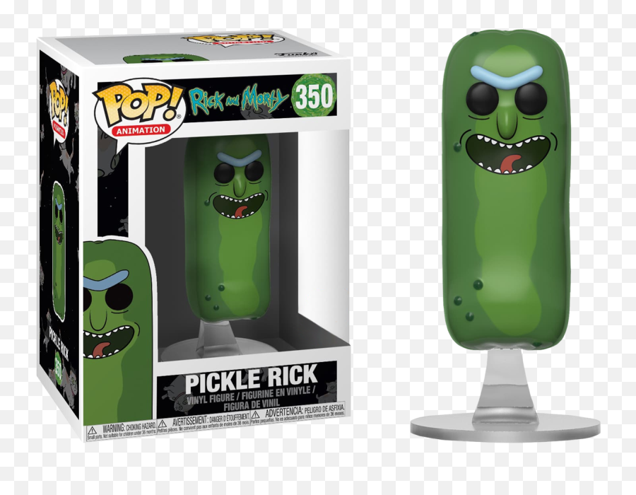 Rick And Morty - Pickle Rick No Limbs Pop Vinyl Figure Funko Pop Rick And Morty Pickle Rick Png,Pickle Rick Face Png
