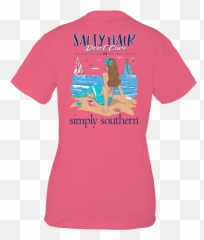 Simply Southern Salty T - Shirt Simply Southern Flip Flop T Shirts Png,Salty Png
