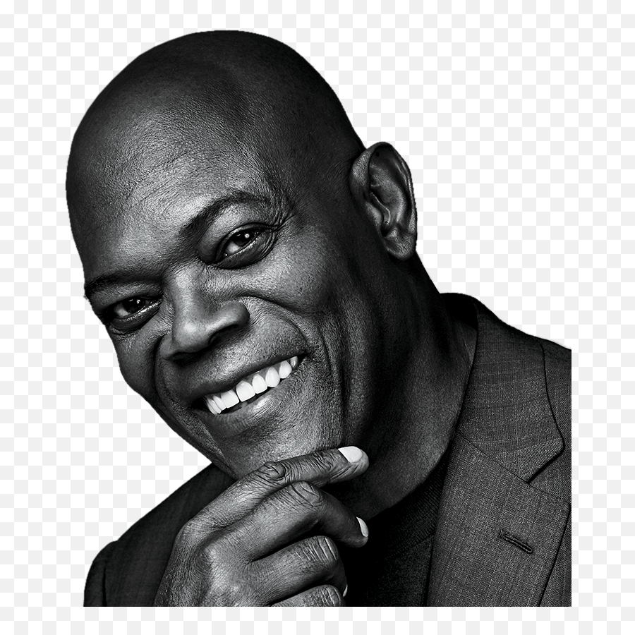 Samuel L - Samuel L Jackson Black And White Png,Samuel L Jackson Png