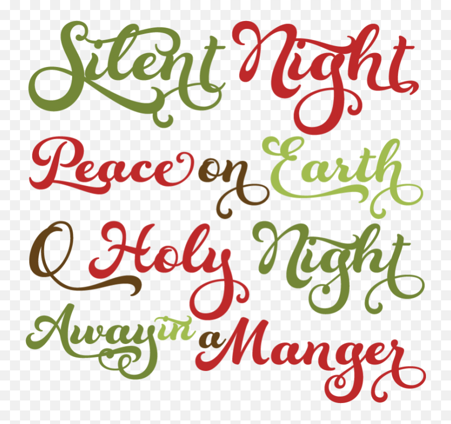 Download Christmas Phrases Svg Cutting Files Calligraphy Png Png Sayings Free Transparent Png Images Pngaaa Com