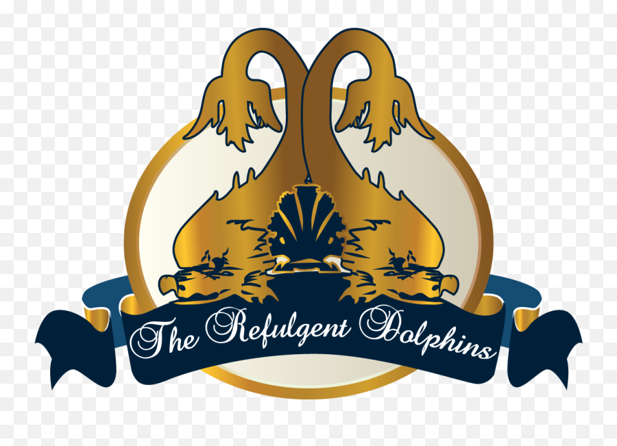 The Refulgent Dolphins - Illustration Png,Dolphins Logo Png