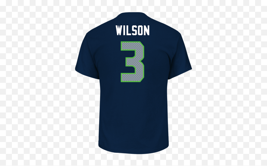 Seattle Seahawks Russell Wilson 3 Player Shirt - Number Png,Russell Wilson Png