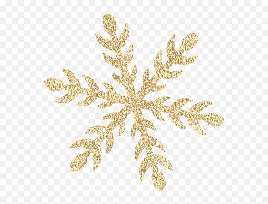 Simple Design Golden Snowflake - Fiocco Di Neve Tatuaggio Png,Gold Snowflakes Png