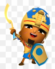 History Clipart Egypt - Ancient Egyptian Warrior Cartoon Png,Egyptian Png