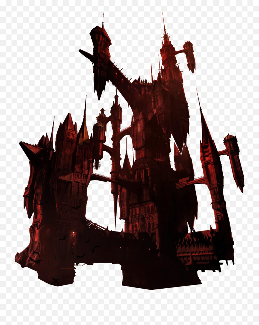 Download Hd Castle Of Dracula - Castlevania Netflix Castle Castlevania Netflix Png,Dracula Png