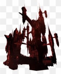 Download Hd Castle Of Dracula - Castlevania Netflix Castle Castlevania Netflix Png,Dracula Png