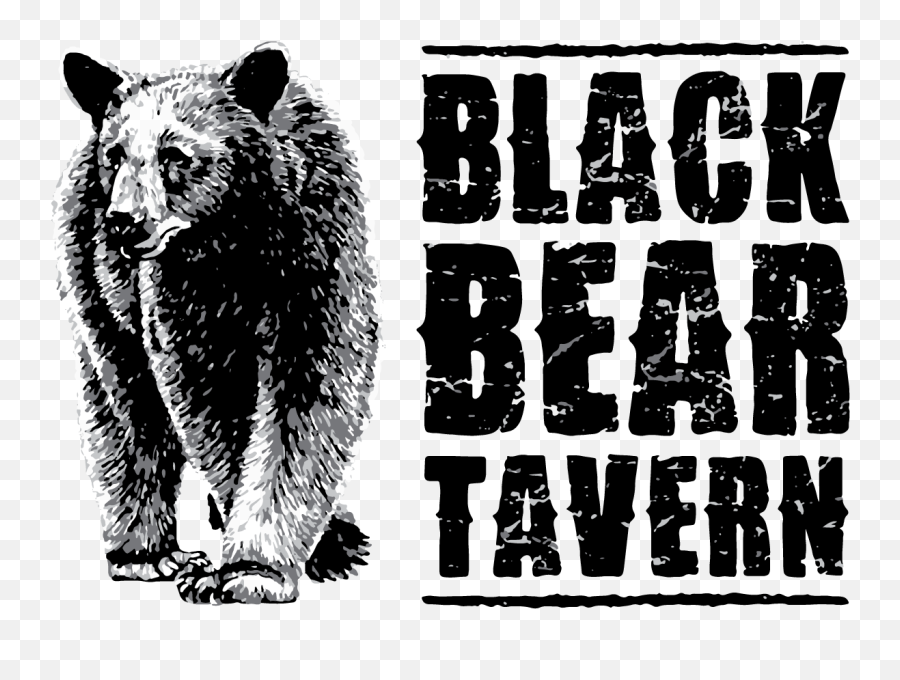 Black Bear Tavern - Language Png,Black Bear Png