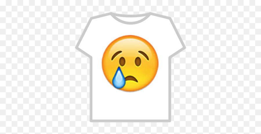 Sad Face Emoji T - Shirt Roblox Cute Free T Shirts On Roblox Png,Sad Face Emoji Transparent