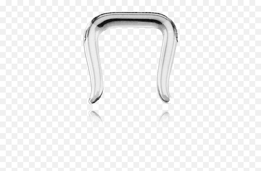 Glass Septum Retainer - Solid Png,Septum Piercing Png