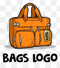 Bag Cartoon Hand Drawn Logo - For Teen png