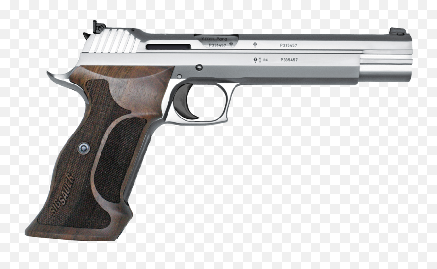 Sis0045p210supertergetsilverrechtsschwarzpng 985563 Gun Hand Png