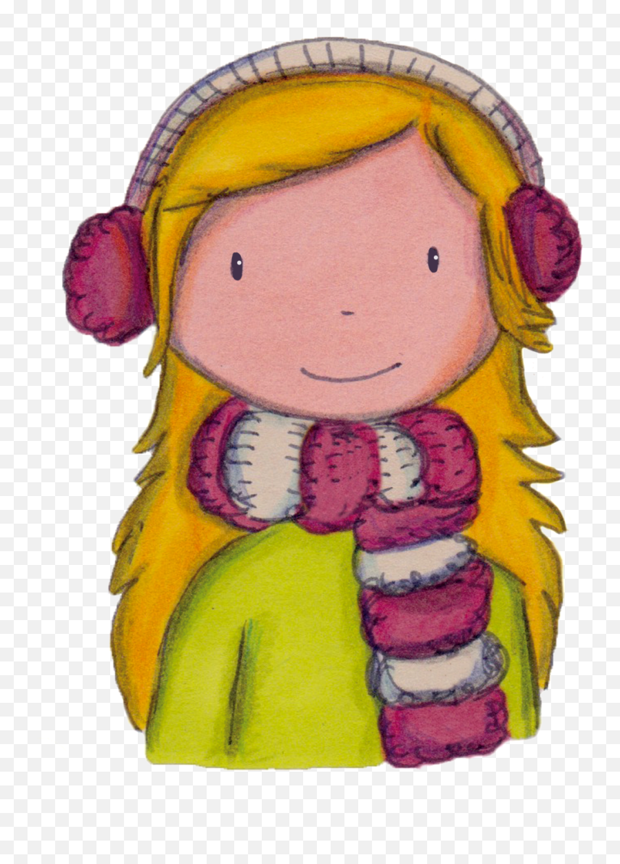 Hand Drawn Cute Cartoon Little Girl Png - Happy,Little Girl Png