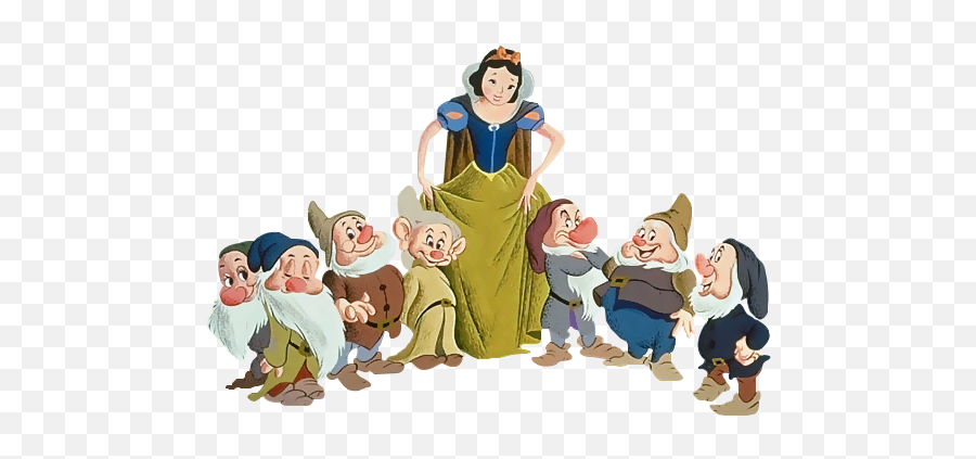 7 Nani E Biancaneve Png Image With No - Blanche Neige Et 7 Nains,Nani Png