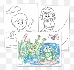 Printable Coloring Pages - Fictional Character png