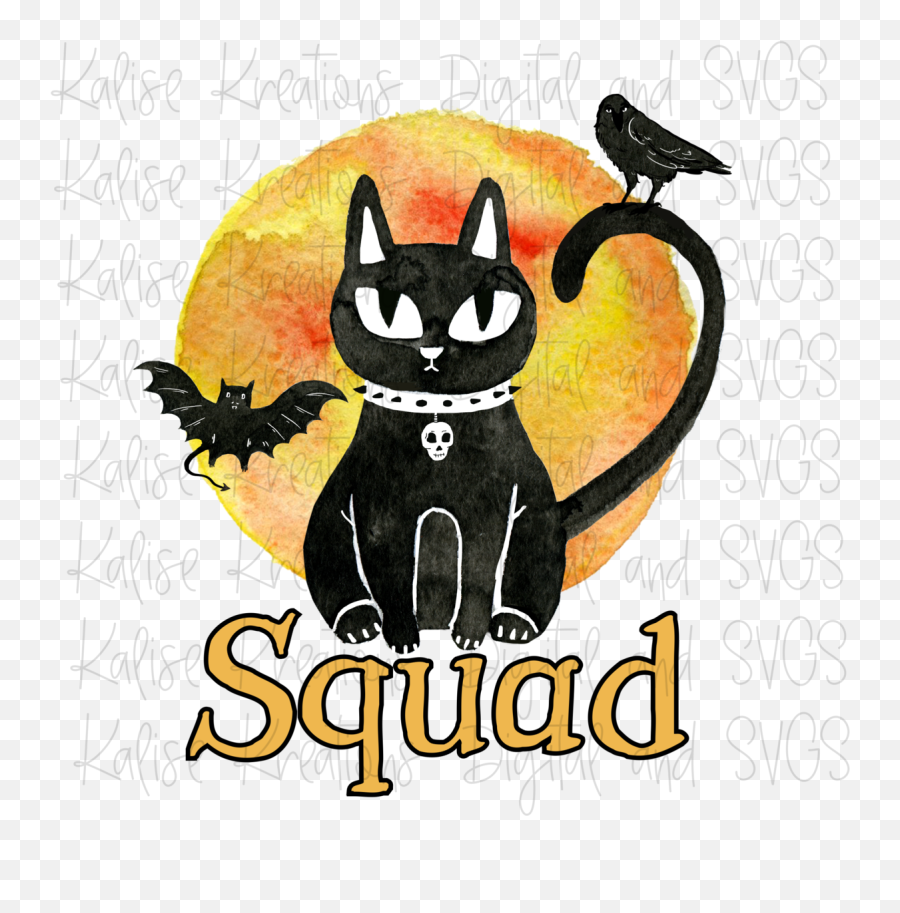 Halloween Squad Animals Png - Cat,Squad Png