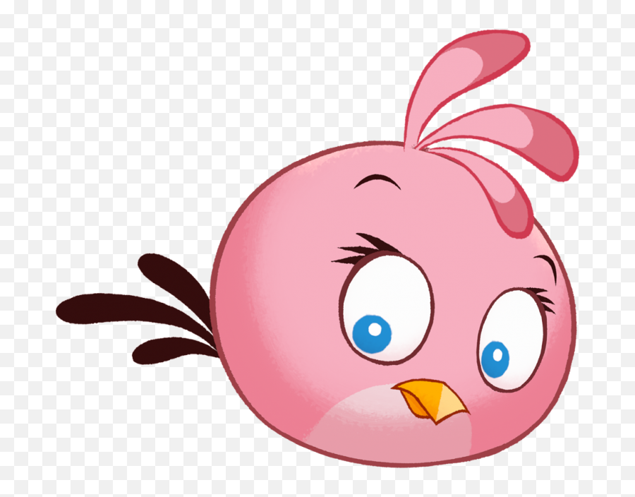 Pink Angry Birds Girl Png Transparent - Angry Birds Png,Angry Bird Png