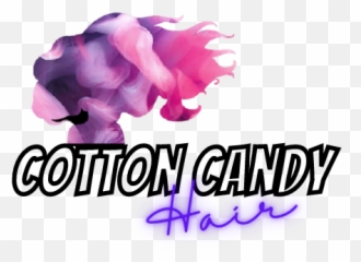 Cotton Candy Hair Company Png Logo