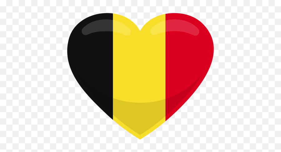 Transparent Png Svg Vector File - Belgium Heart Flag Png,Belgium Flag Png