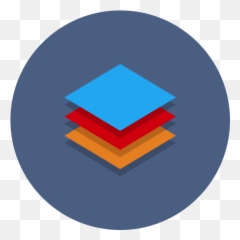 Abstract Data Stack Type Icon - Horizontal png