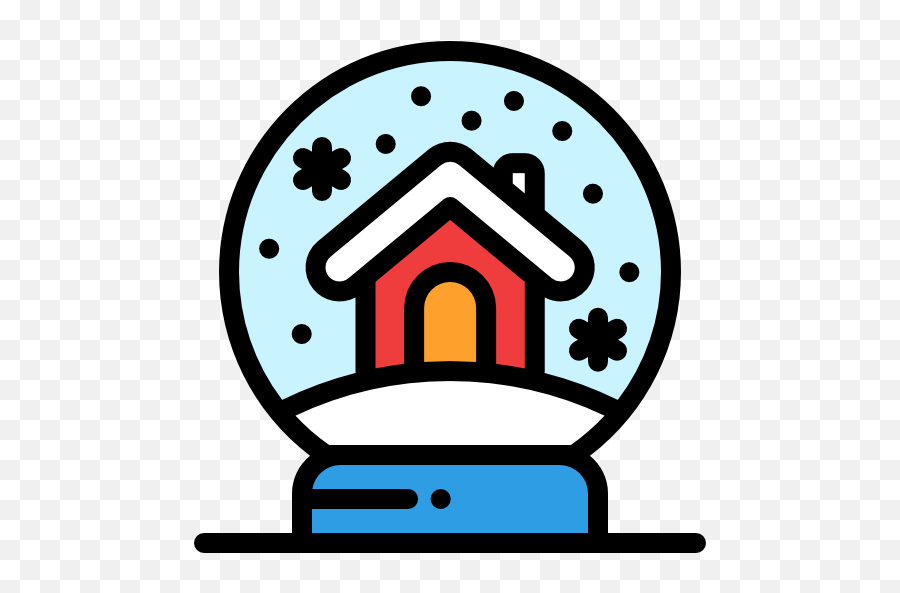 Snow Globe Free Vector Icons Designed - Icon Png,Snowglobe Icon