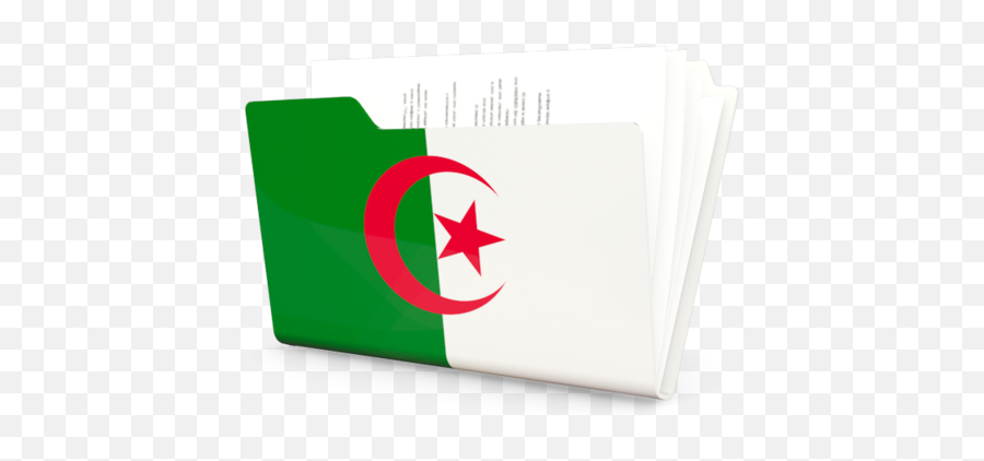 Folder Icon Illustration Of Flag Algeria - Algerie Png,Green Folder Icon