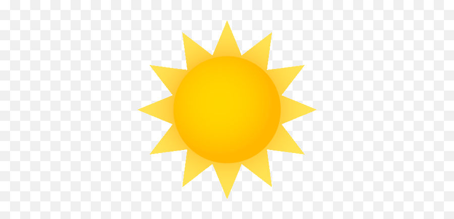 Sun Joypixels Sticker - Sun Joypixels Warmness Discover Shining Sun Clipart Gif Png,Sunshine Icon For Twitter