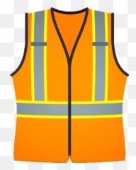 Safety Vest People Sticker - Joypixels Transparent Gif Clipart png