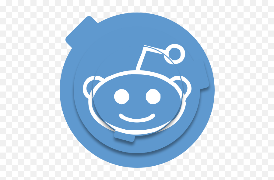 Reddit Blue Free Icon Of Circle Social Media Pack Icons - Reddit Cute Icon Png,Reddit Logo Transparent