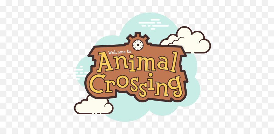 Animal Crossing Icon In Cloud Style - Animal Crossing Icon Png,Icon Crosses