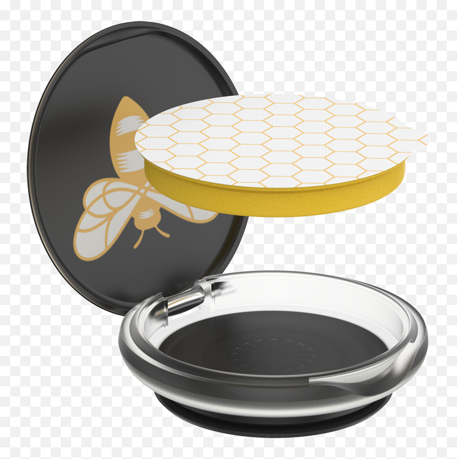 Popgrip Lips X Burtu0027s Bees Bee Logo Popsockets - Bees Chapstick Popsocket Png,Blackpop Icon Pack