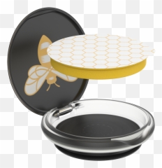 Popgrip Lips X Burtu0027s Bees Logo Popsockets - Chapstick Popsocket png