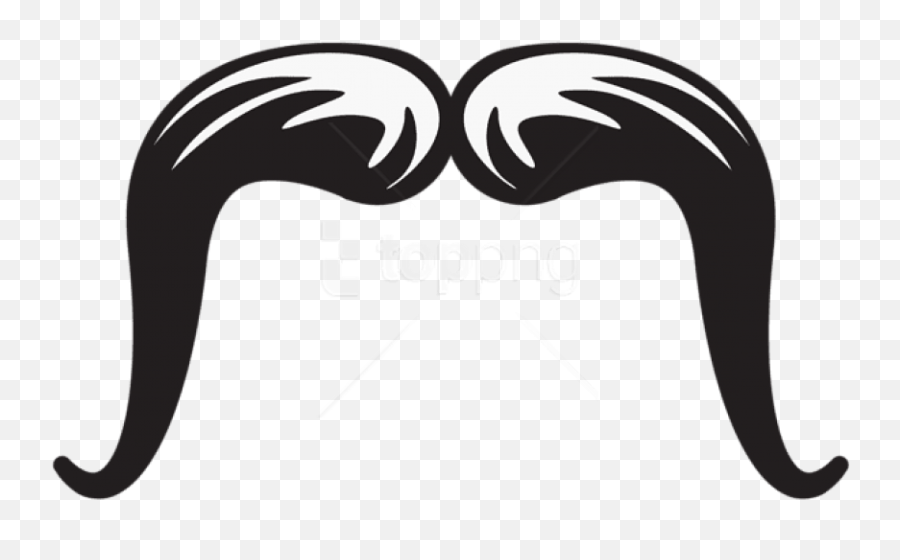 Free Png Download Trucker Movember Stache Clipart - Clip Art,Mustaches Logo