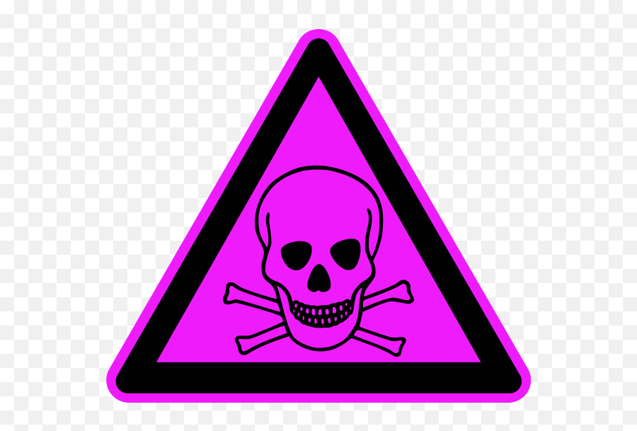 Skull Danger Sign - Clipart Best Dot Png,Purple Skull Icon