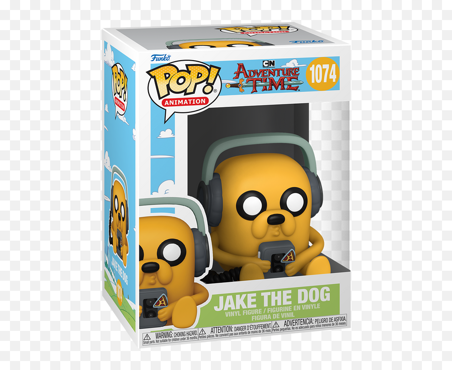 Funko Pop Animation - Adventure Time Jake The Dog 1074 Jake Adventure Time Funko Pop Png,Bundled Minion Icon