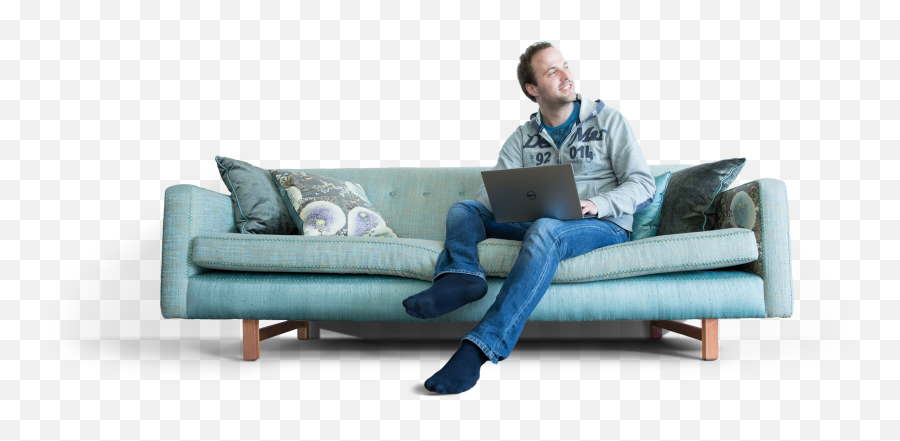 Hd People Sitting - Couch,People Sitting Png