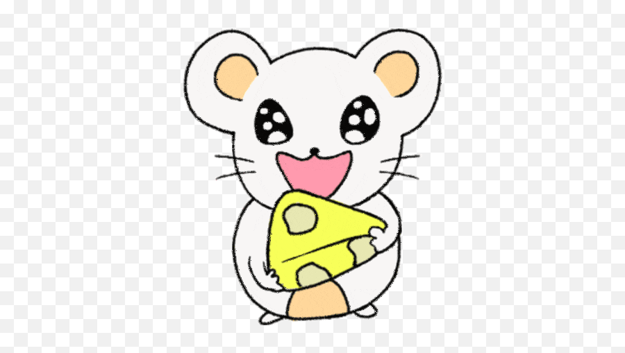 Cheese Little Animal Sticker - Cheese Little Animal Rodent Png,Hamtaro Icon