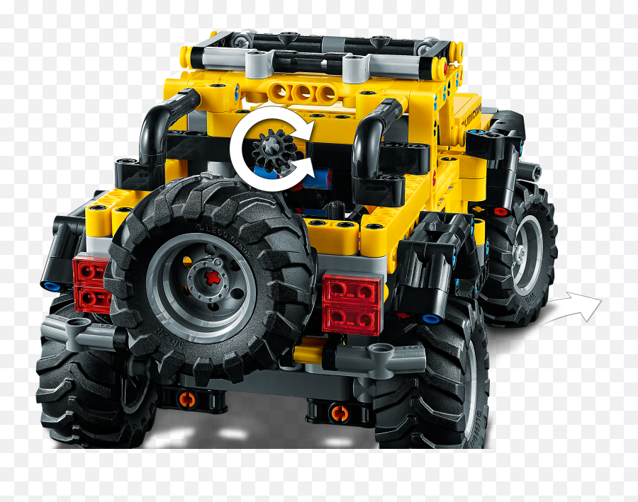 Jeep Wrangler 42122 Technic Buy Online - Lego Jeep Wrangler Png,Jeep Icon Rims