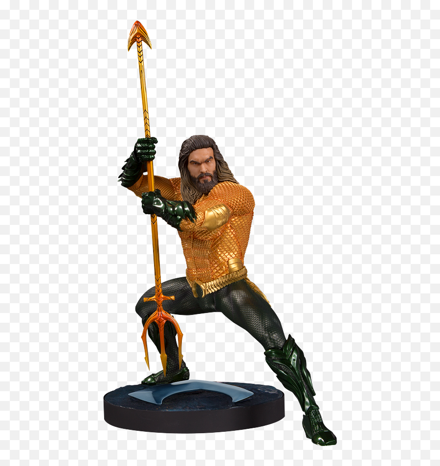 Jason Momoa Aquaman Justice League - Aquaman Movie Statue Png,Aquaman Png