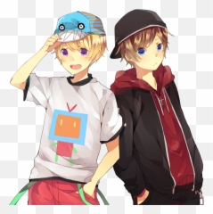 Two Anime Boys Png Image - Anime Boys In Underwear,Anime Png Images