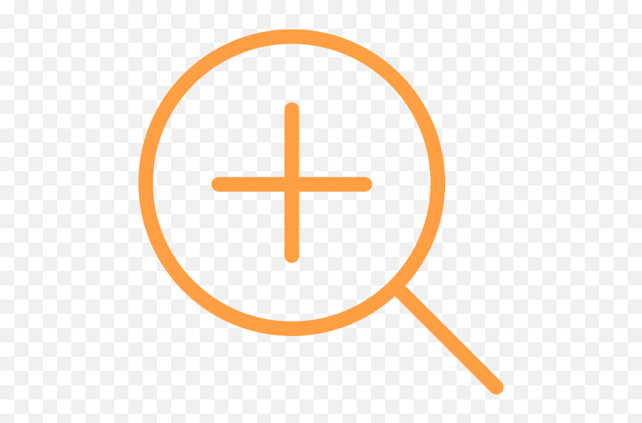 Zoom In Icons - Small Magnifying Glass Png,Classify Icon