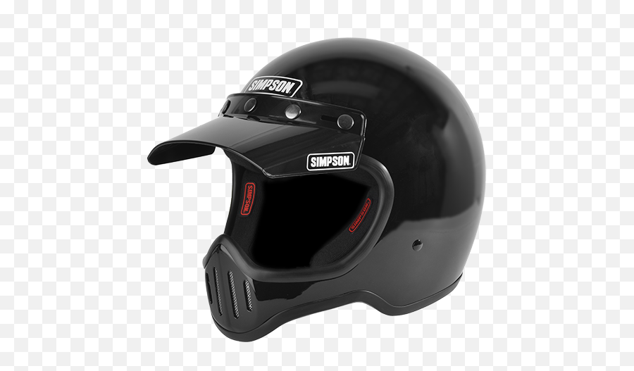 Simpson Motorcycle Helmet Replacement Shields - Simpson Helmet M50 Png,Icon Helmet Visor Clips