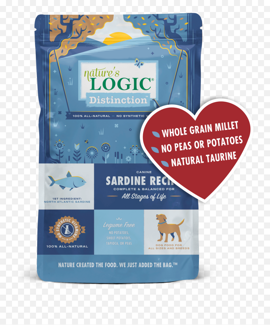 Natureu0027s Logic Distinction Canine Sardine Recipe Dry Dog Food Png Sardines Icon