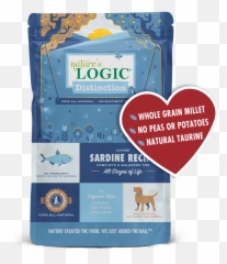 Natureu0027s Logic Distinction Canine Sardine Recipe Dry Dog Food Png