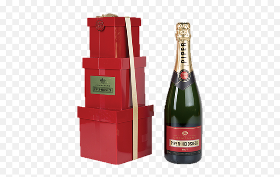 Download Hd Piper - Heidsieck Champagne Brut Wbucket Piper Piper Heidsieck Champagne Design Box Png,Champagne Popping Png