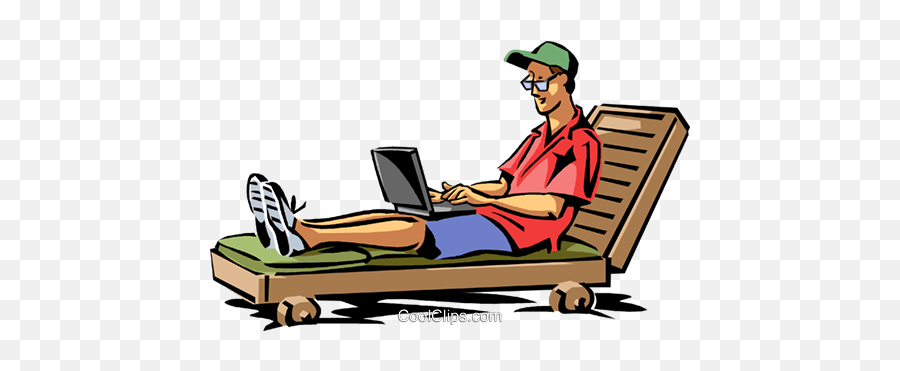 Relaxed Man Png U0026 Free Manpng T 349196 - Png Person In Beach Chair Png,Sitting Man Png